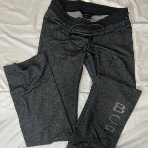 Grey BCBGMaxazria sweatpants with drawstring waist and pockets Y2k Size M
